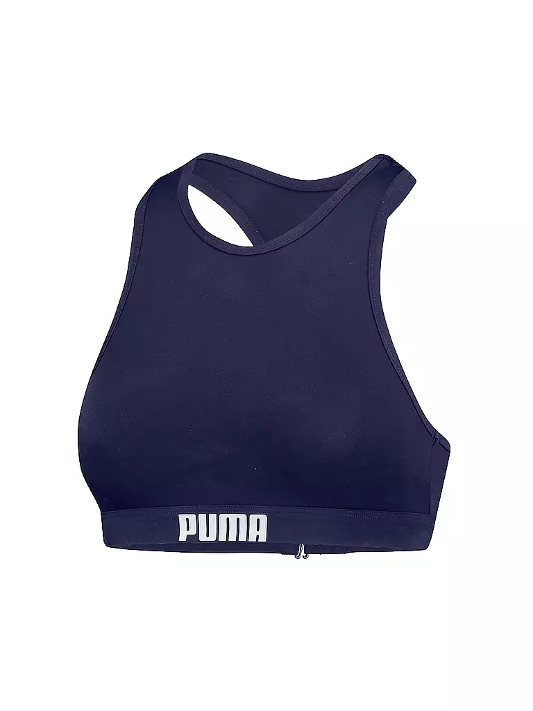 PUMA | Damen Bikinioberteil Racerback | dunkelblau