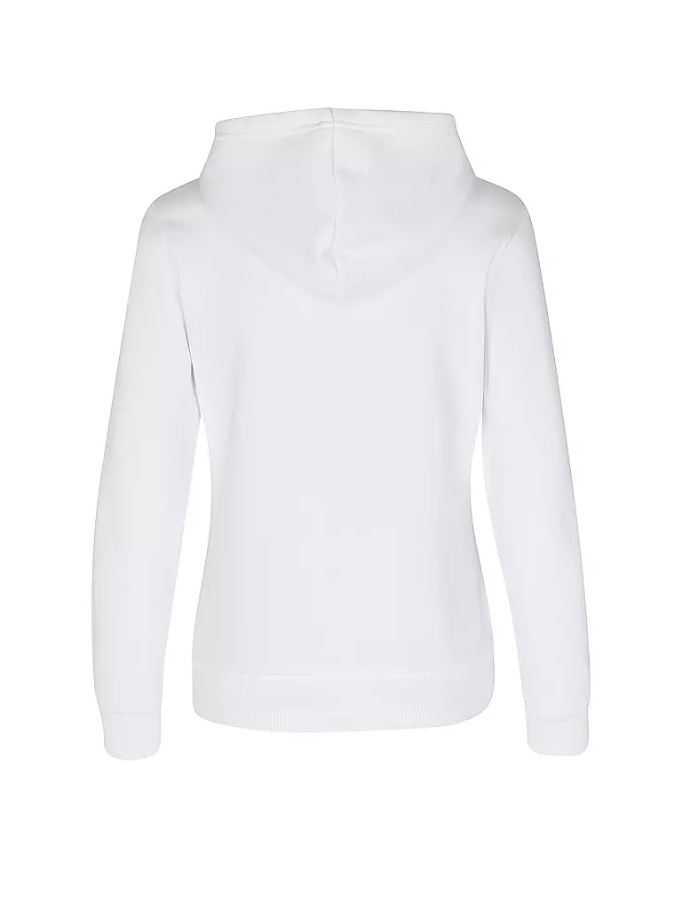 PUMA | Damen Hoodie Metallic Logo | weiss