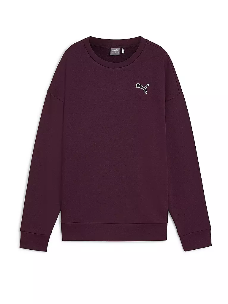 PUMA | Damen Sweater Besser Essentials Crew | beere