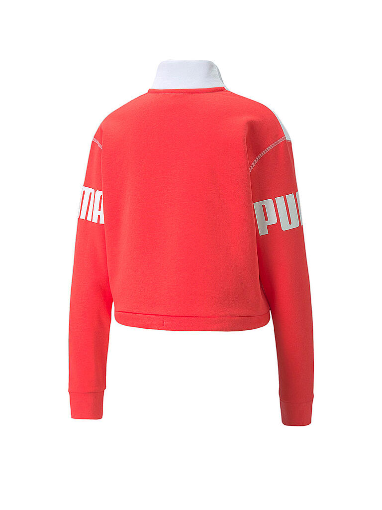 puma orange sweater