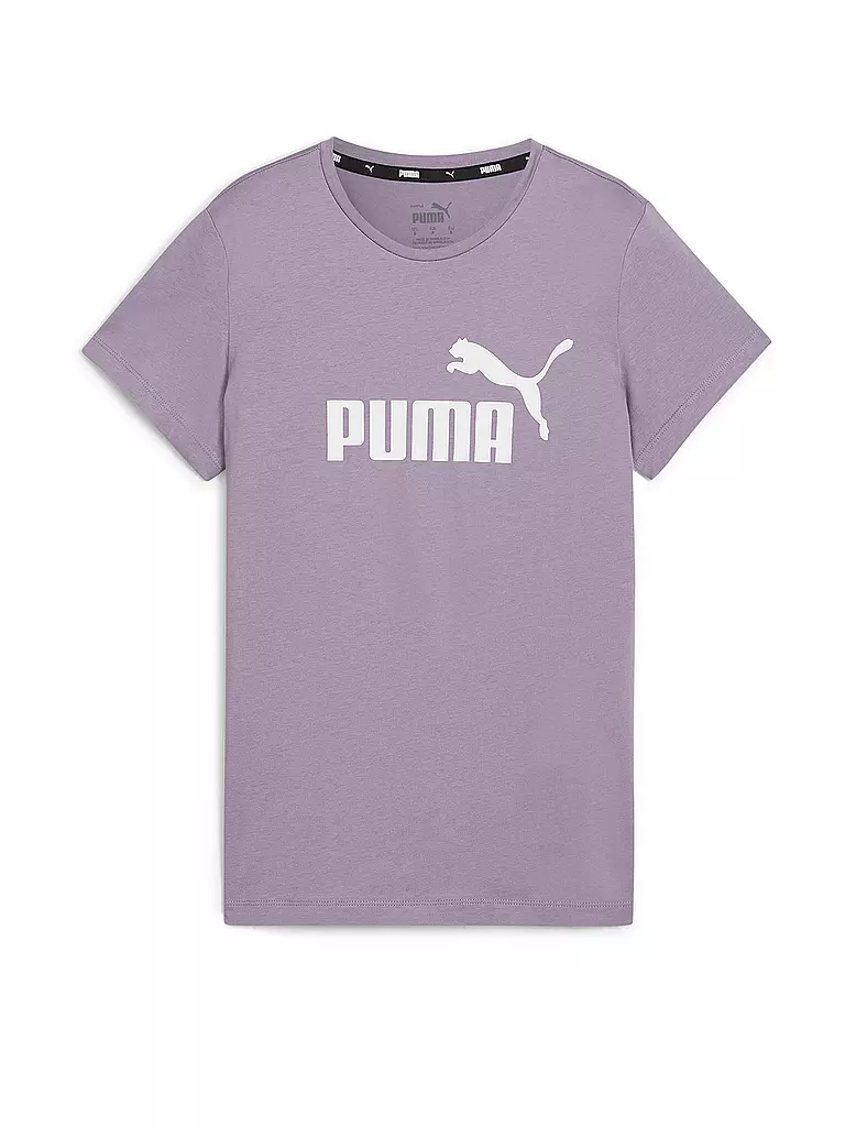 PUMA | Damen T-Shirt Essential Logo | lila