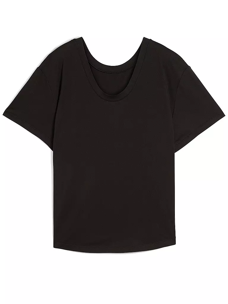 PUMA | Damen Yogashirt Cloudspun Loose | schwarz