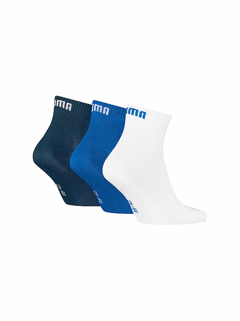 PUMA | Freizeitsocken Quarter Plain 3er Pkg. | hellgrün