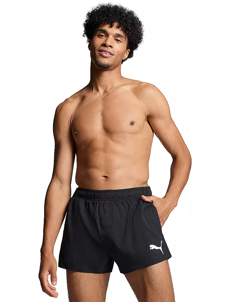 PUMA | Herren Badeshort 1P | schwarz