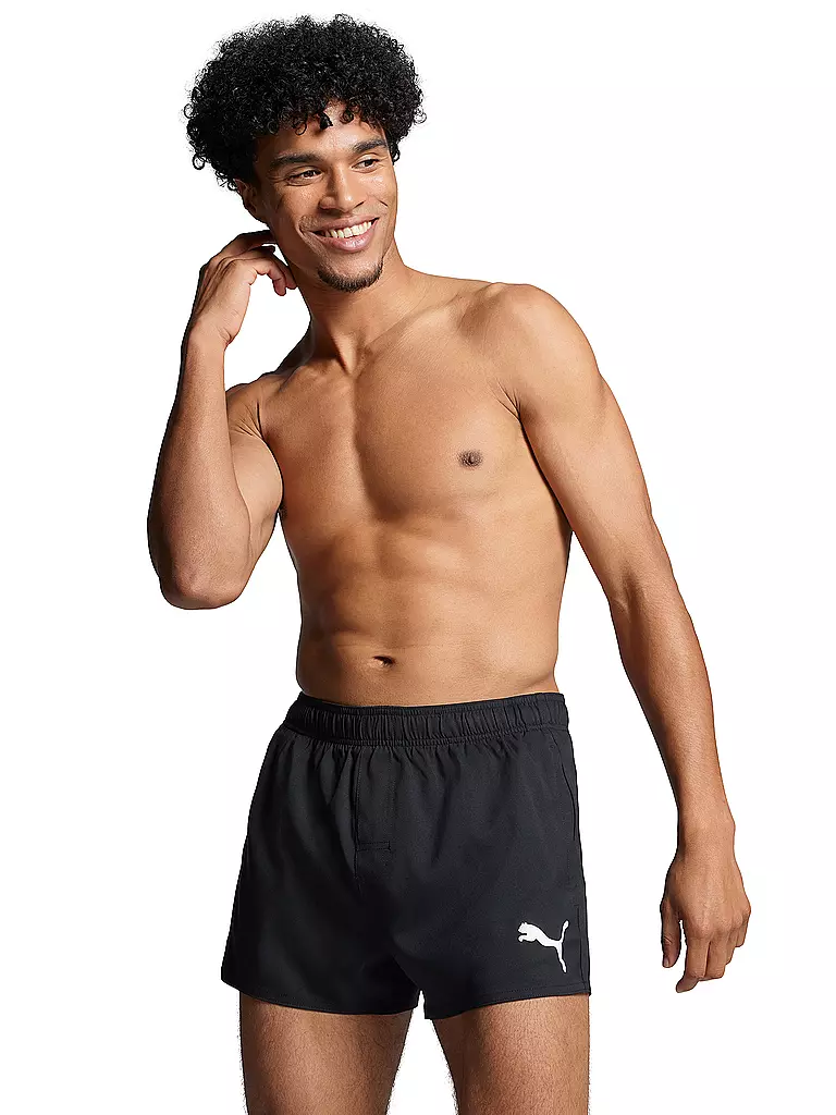 PUMA | Herren Badeshort 1P | schwarz