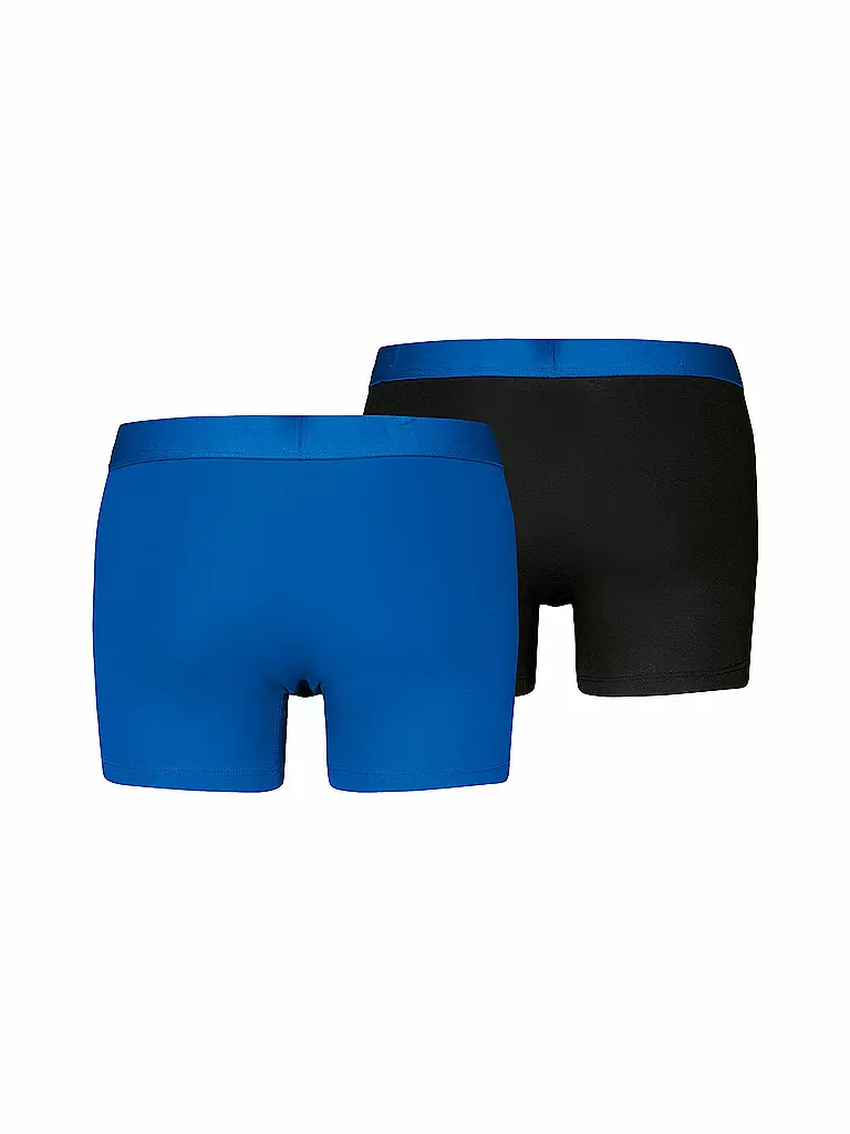 PUMA | Herren Boxershort Embossed Logo 2er Pkg. | blau