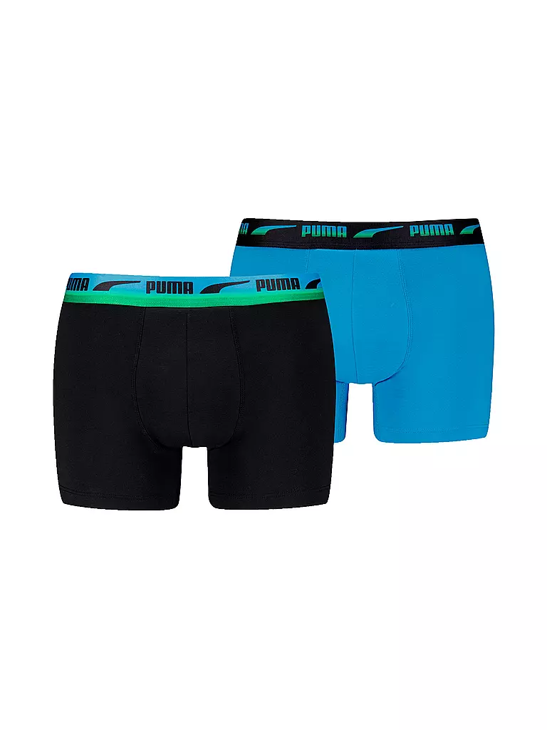 PUMA | Herren Boxershort Gradient Waistband 2er Pkg. | blau