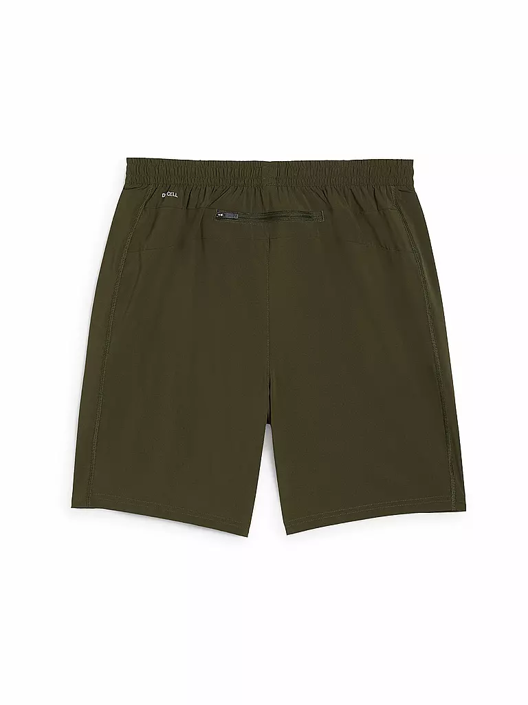 PUMA | Herren Fitnessshort Flex Woven 7Inch | olive