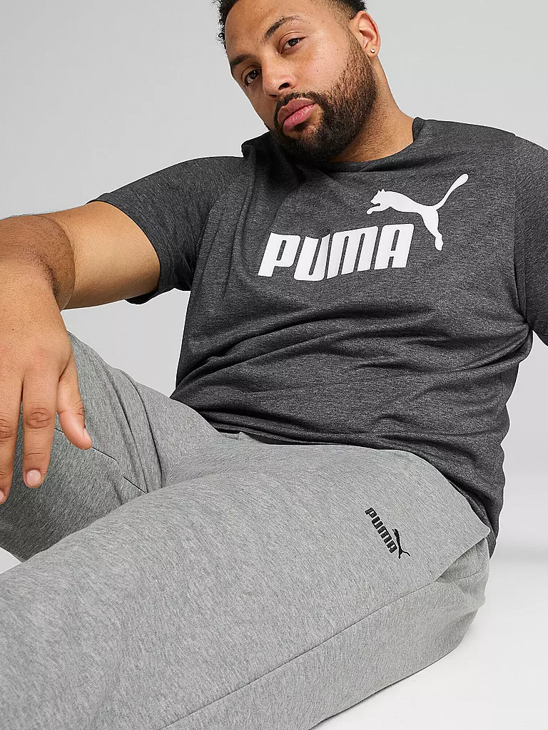 PUMA | Herren Jogginghose Sweatpants Logo | grau