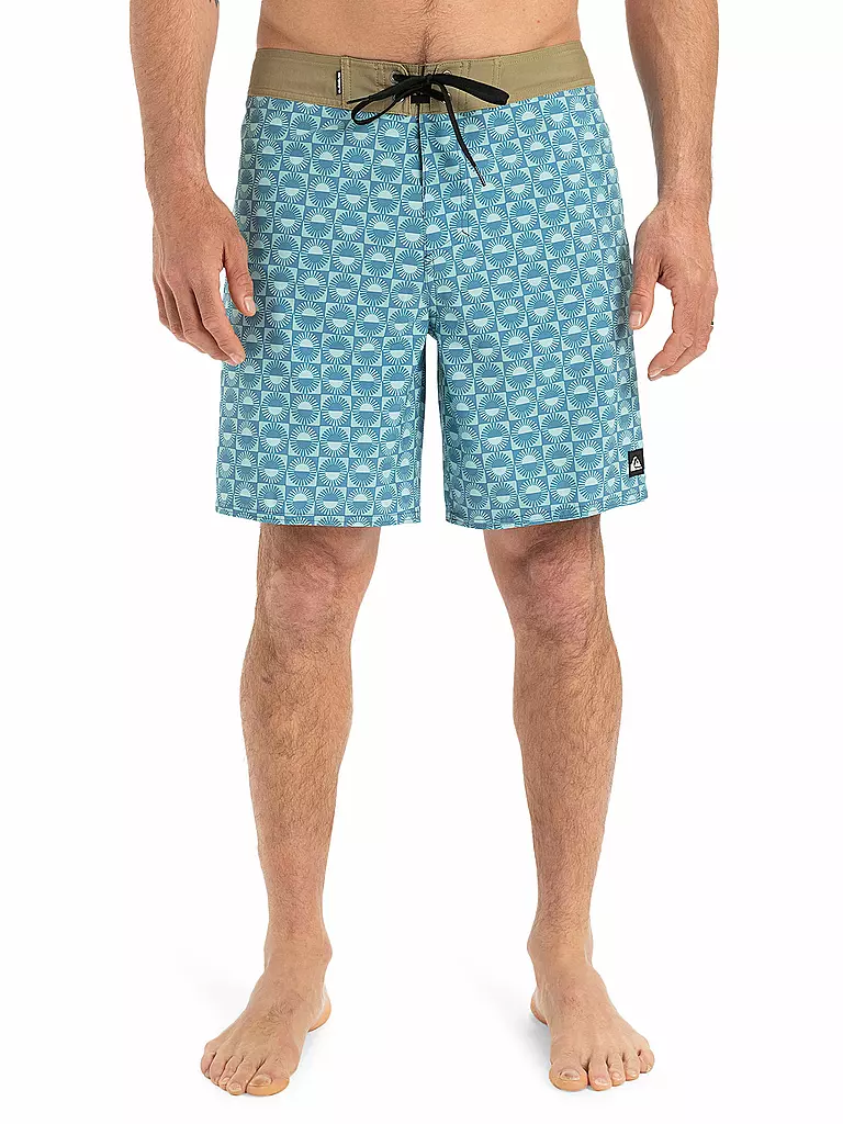 QUIKSILVER | Herren Beachshort Surfsilk Straight Leg 18 | hellblau