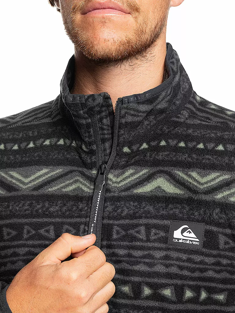 QUIKSILVER | Herren Fleecejacke Steep Point | grau