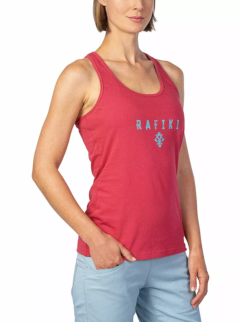 RAFIKI | Damen Klettertank Babsi | koralle