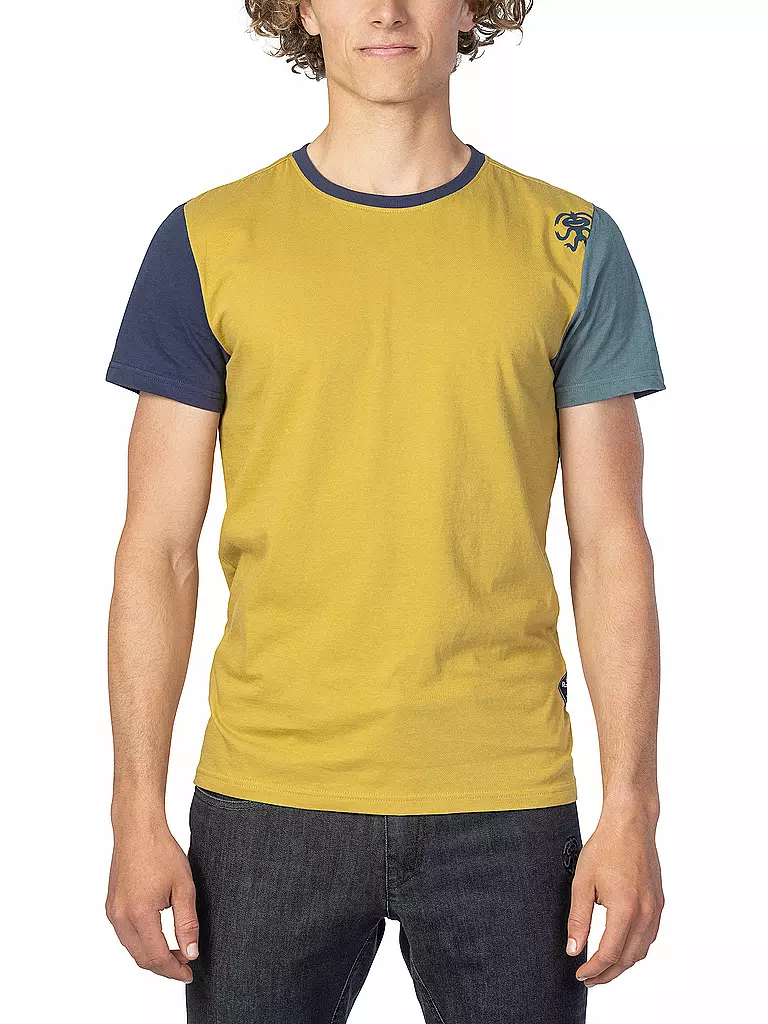 RAFIKI | Herren klettershirt Granite | gold