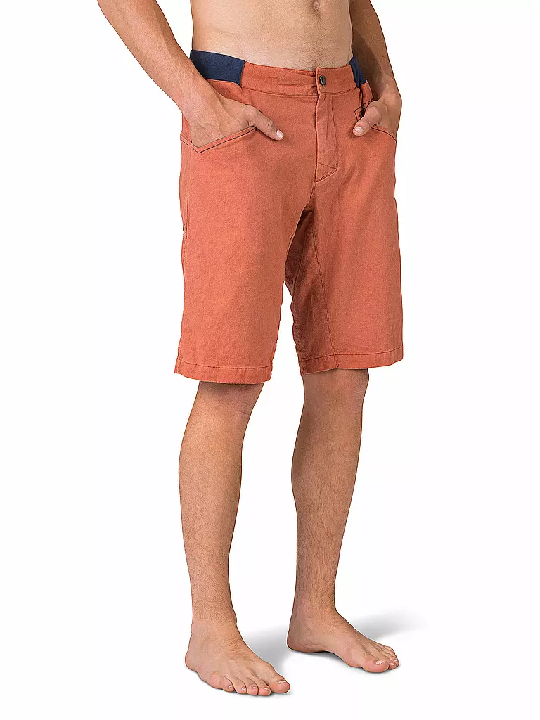 RAFIKI | Herren Klettershort Gnar Leinen | rot