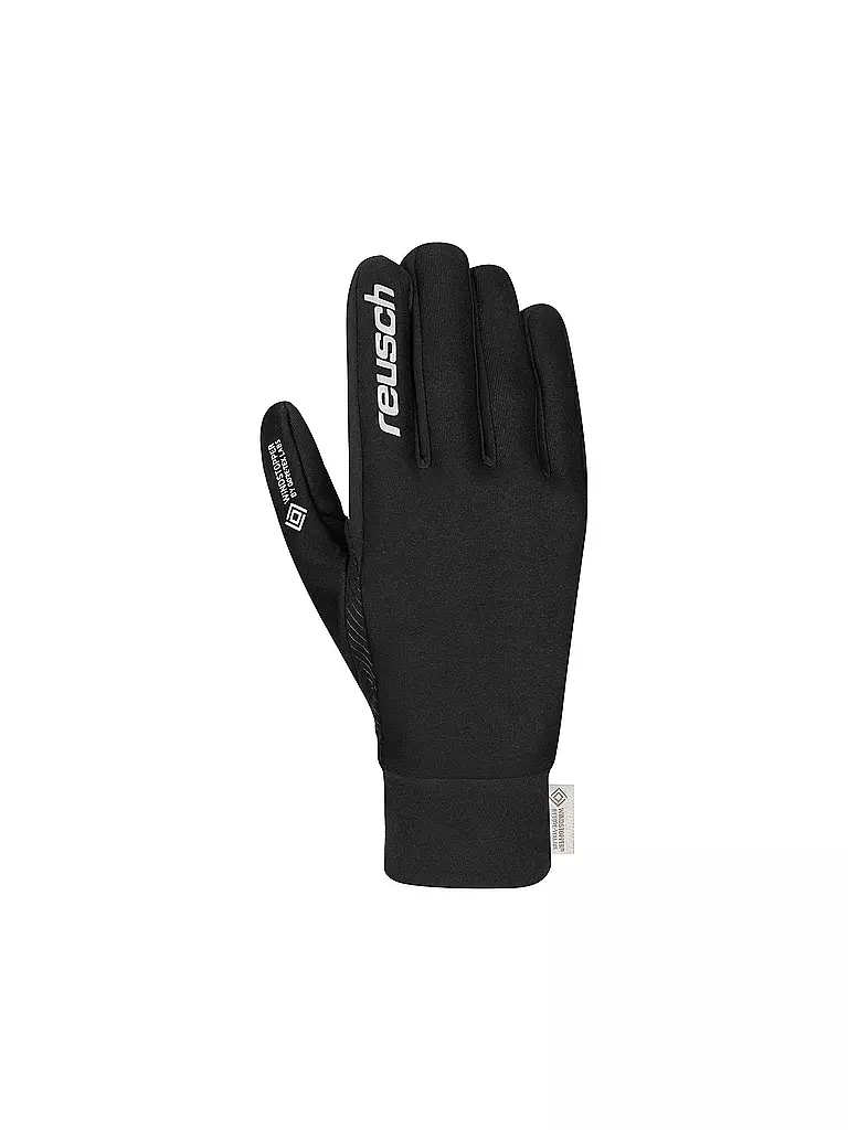 REUSCH | Damen Fleece Handschuhe Karayel Windstopper | schwarz