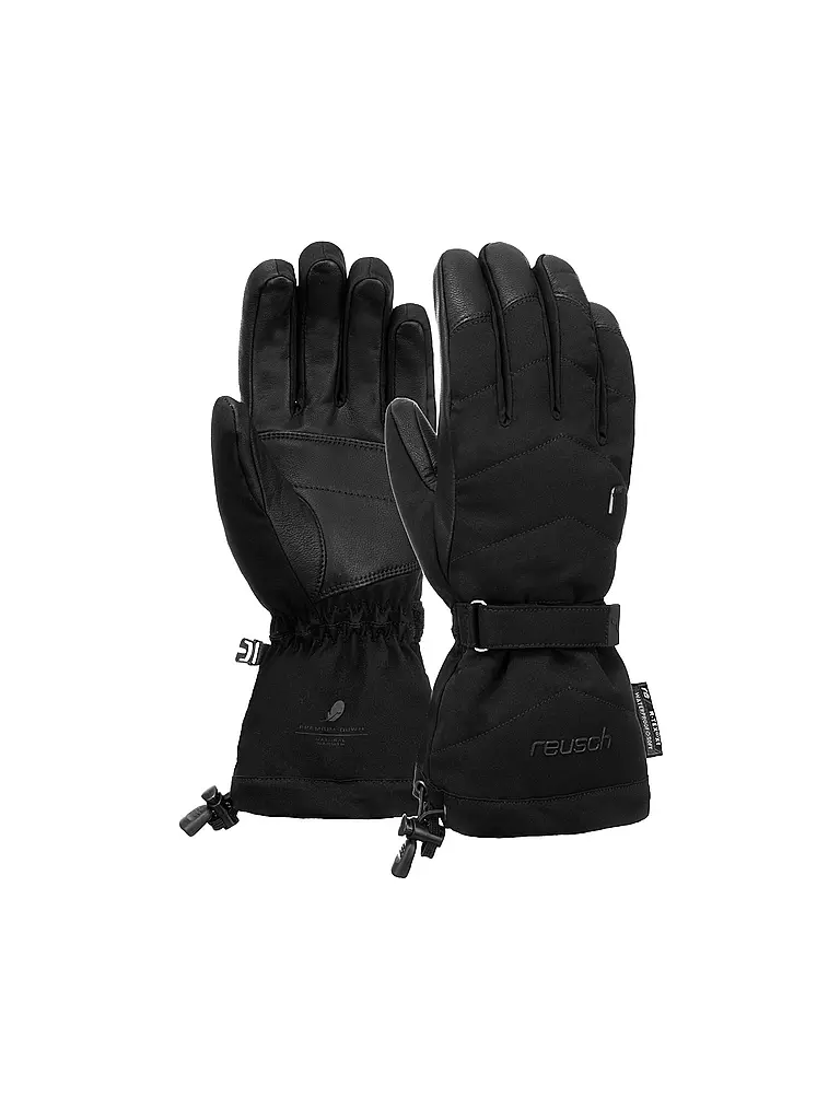 REUSCH | Damen Skifauster Nadia R-TEX® XT  | schwarz