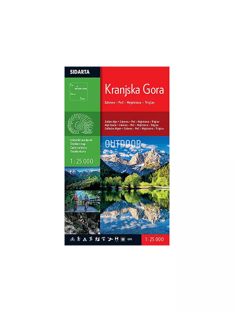 ROTHER | Wanderkarte Kranjska Gora 1:25.000 | keine Farbe