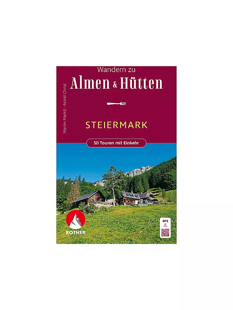 ROTHER | Wanderkarte zu Almen & Hütten Steiermark | keine Farbe