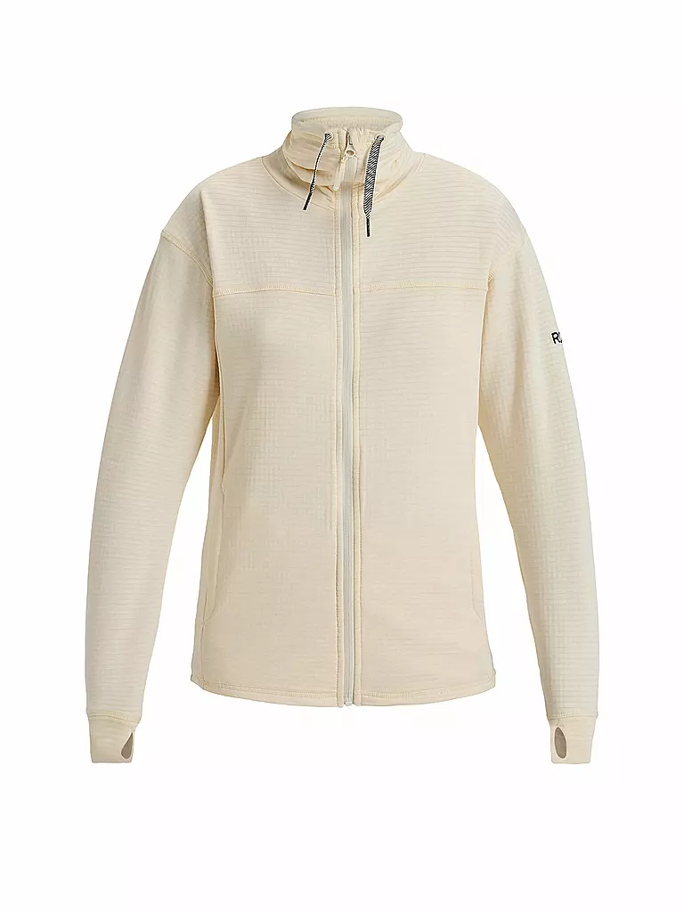 ROXY | Damen Snowboard Unterzieh Fleecejacke Vertere  | creme