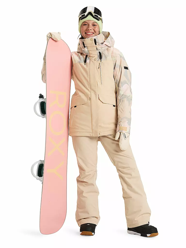 ROXY | Damen Snowboardjacke Dawnrae Parka JK | creme