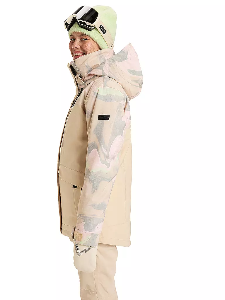 ROXY | Damen Snowboardjacke Dawnrae Parka JK | creme