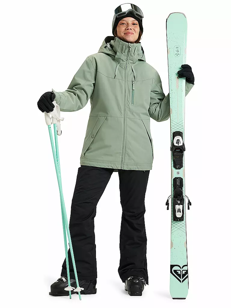 ROXY | Damen Snowboardjacke Presence Parka | hellgrün