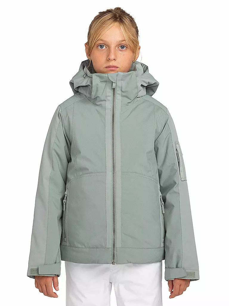 ROXY | Mädchen Snowboardjacke Meade  Hoodie | hellgrün