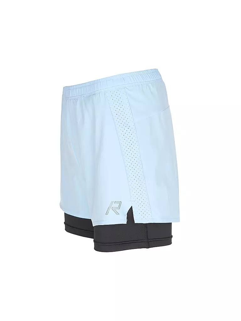 RUKKA | Damen 2in1 Laufshort Makela | hellblau