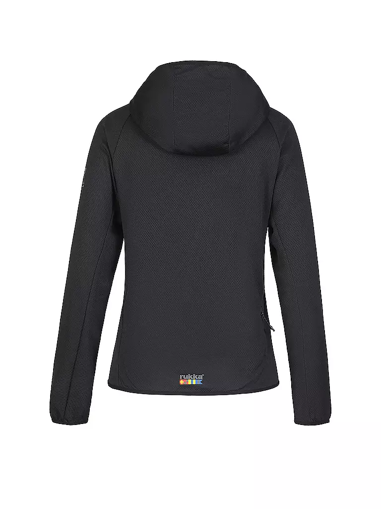 RUKKA | Damen Laufhoodie Maakala | schwarz