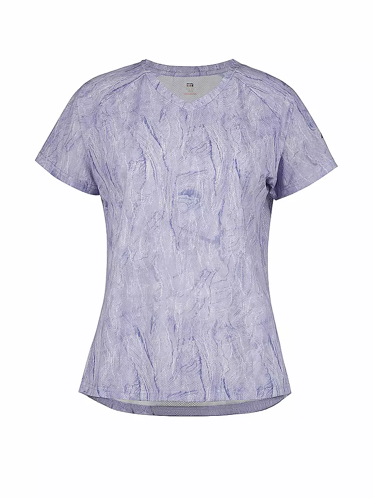 RUKKA | Damen Laufshirt Muukko Print | lila