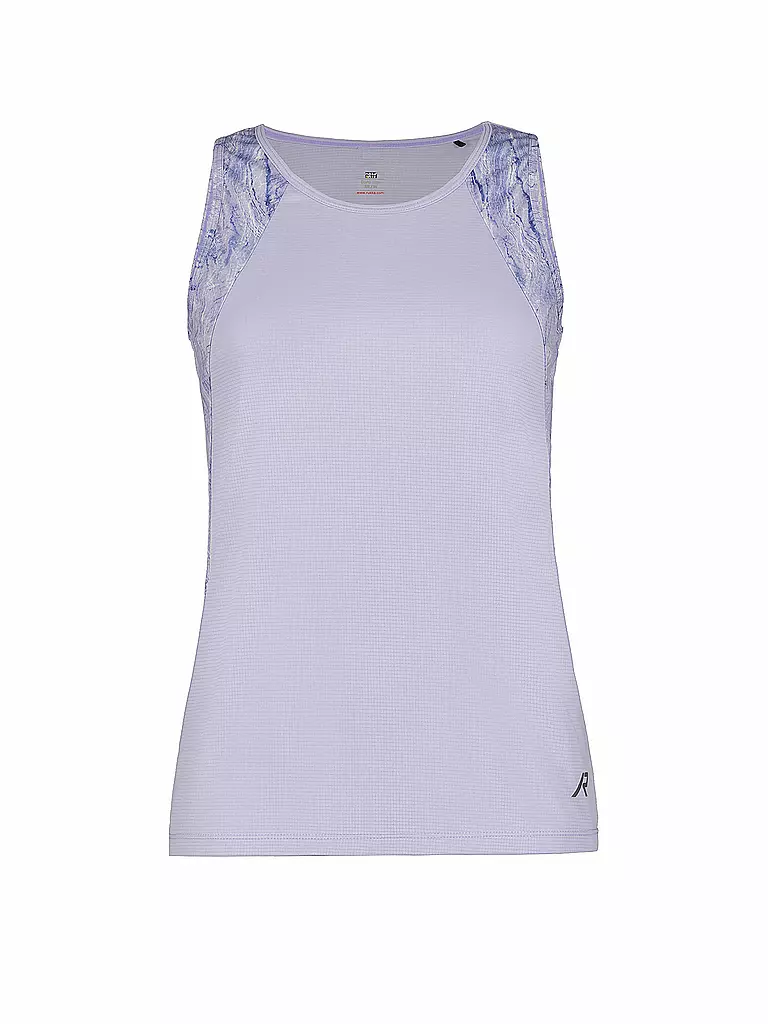 RUKKA | Damen Lauftop Millola Print | lila