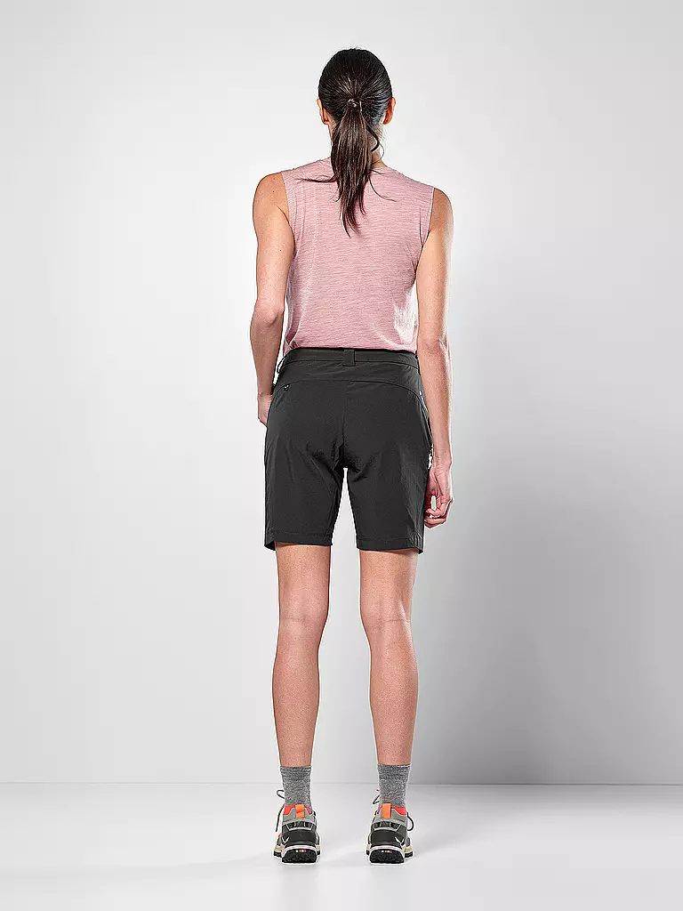 SALEWA | Damen Wandershort Puez Talvena Durastretch | schwarz