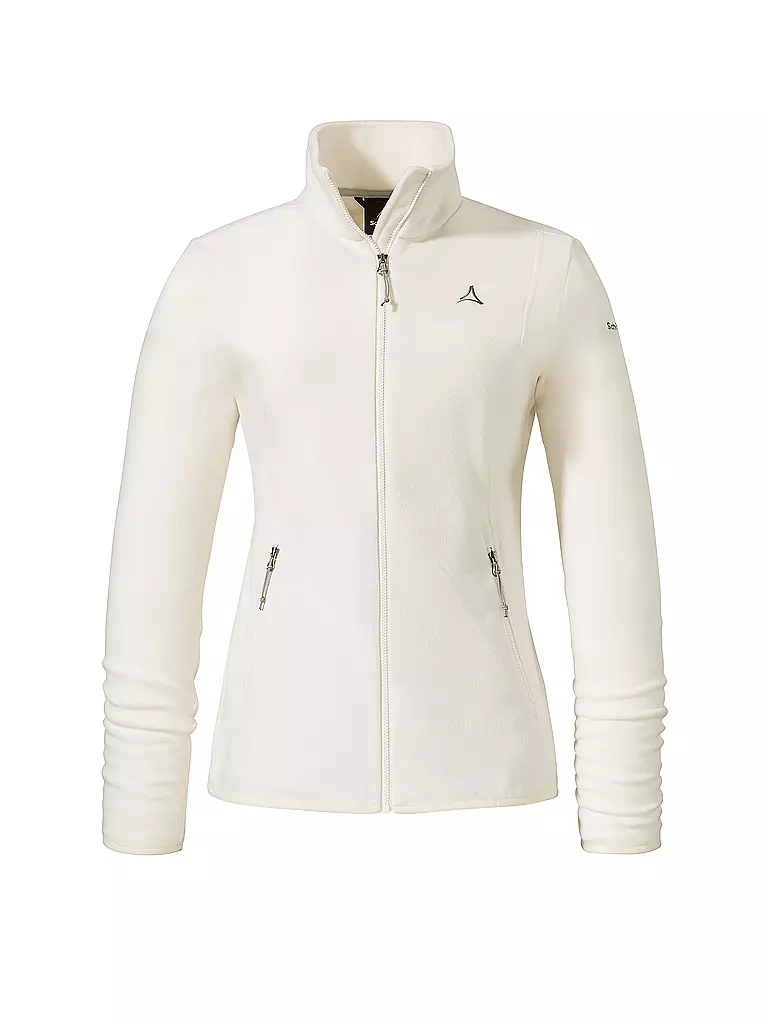 SCHÖFFEL | Damen Fleecejacke Style Ash | weiss