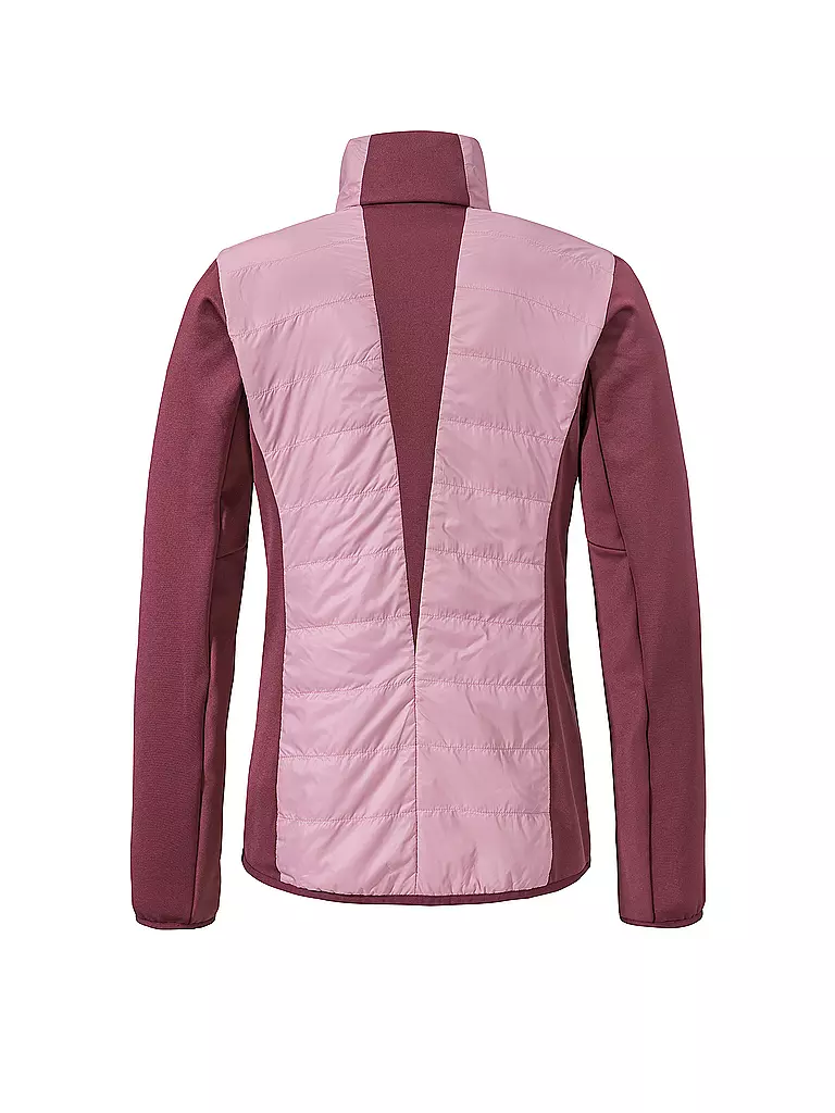 SCHÖFFEL | Damen Hybridjacke Cascata PL Hoodie | rosa