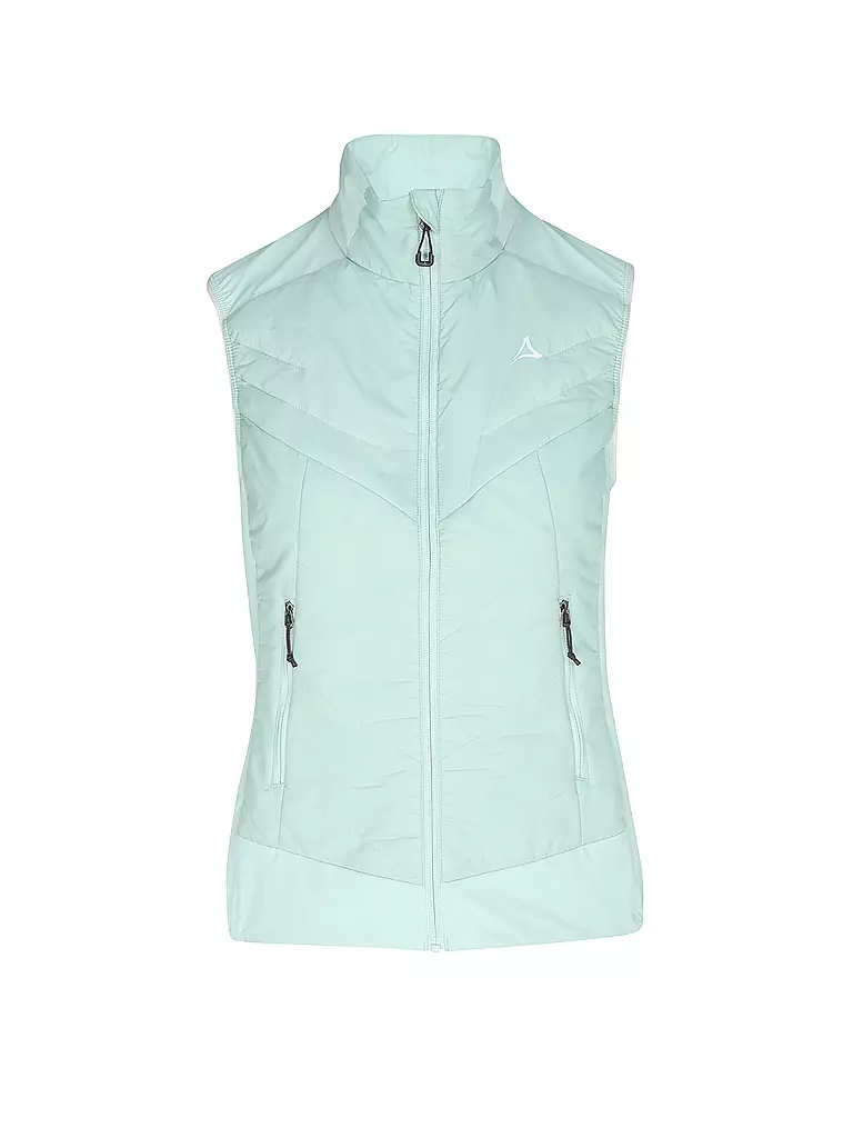 SCHÖFFEL | Damen Hybridweste Style Blaueis | mint