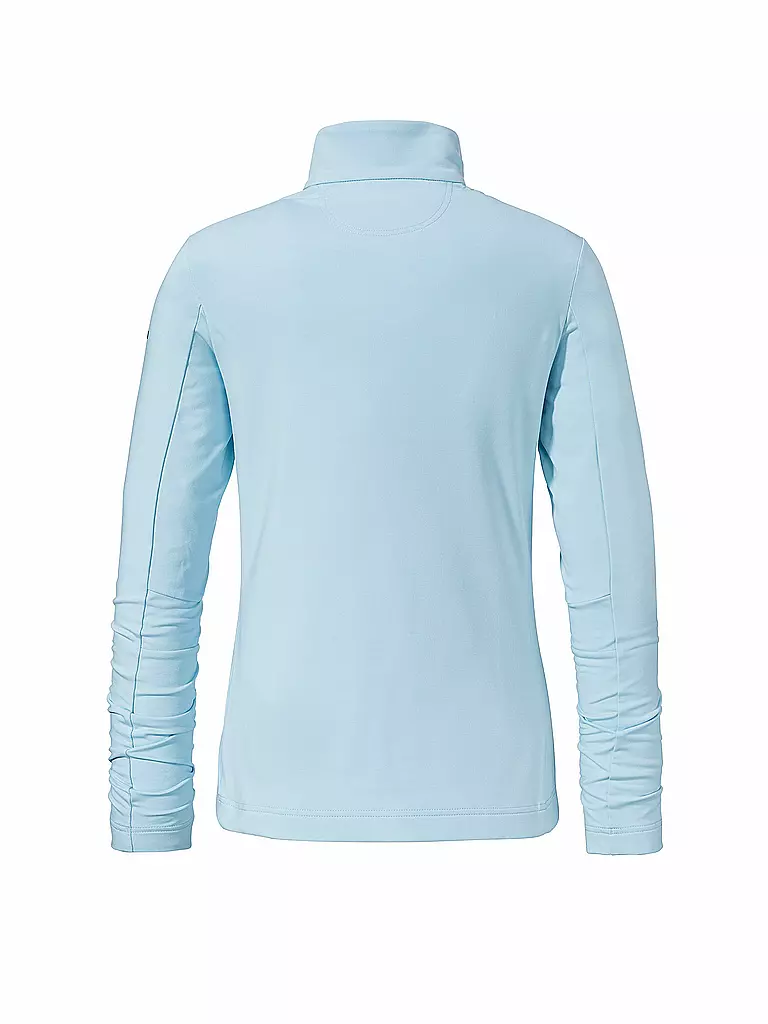 SCHÖFFEL | Damen Unterzieh Zipshirt Fiss L | hellblau