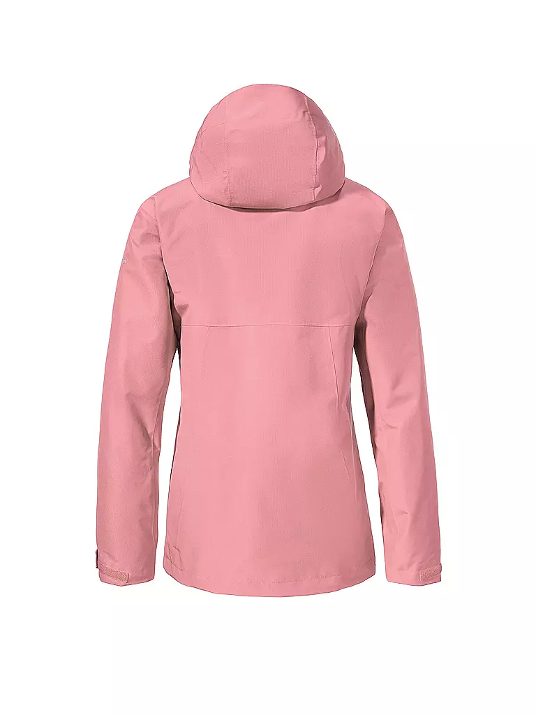 SCHÖFFEL | Damen Wanderjacke Okere 2L 3in1 Hoodie | rosa