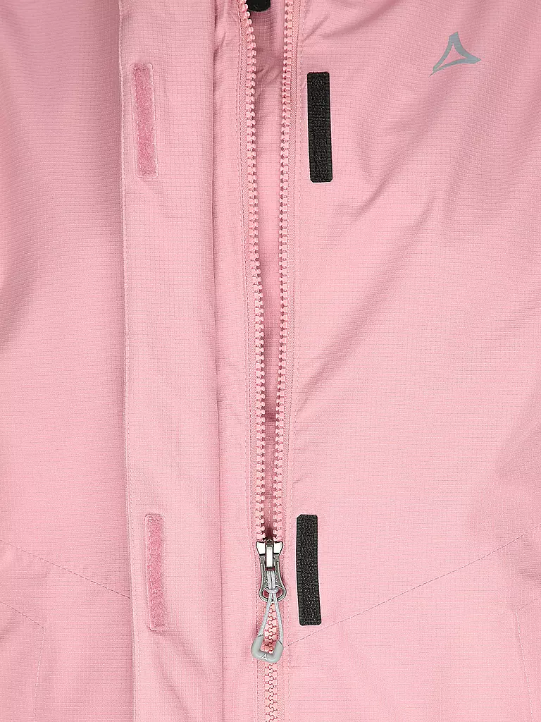 SCHÖFFEL | Damen Wanderjacke Okere 2L 3in1 Hoodie | rosa