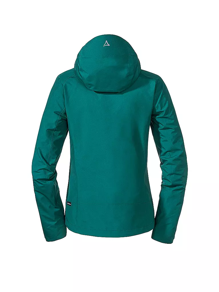 SCHÖFFEL | Damen Wanderjacke Wamberg L 2L Hoodie | petrol