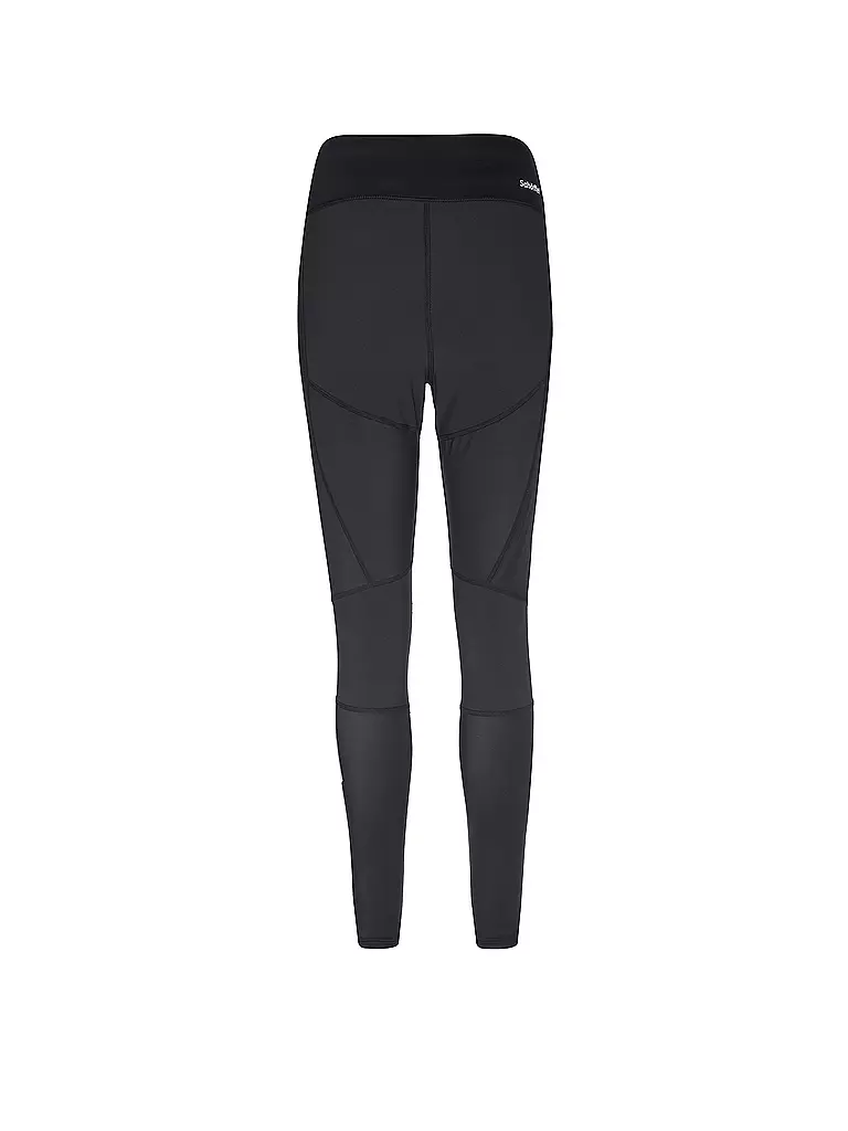 SCHÖFFEL | Damen Wandertight Blaueis Long | schwarz