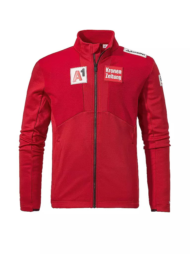 SCHÖFFEL | Herren Fleecejacke Pfelders M RT | rot