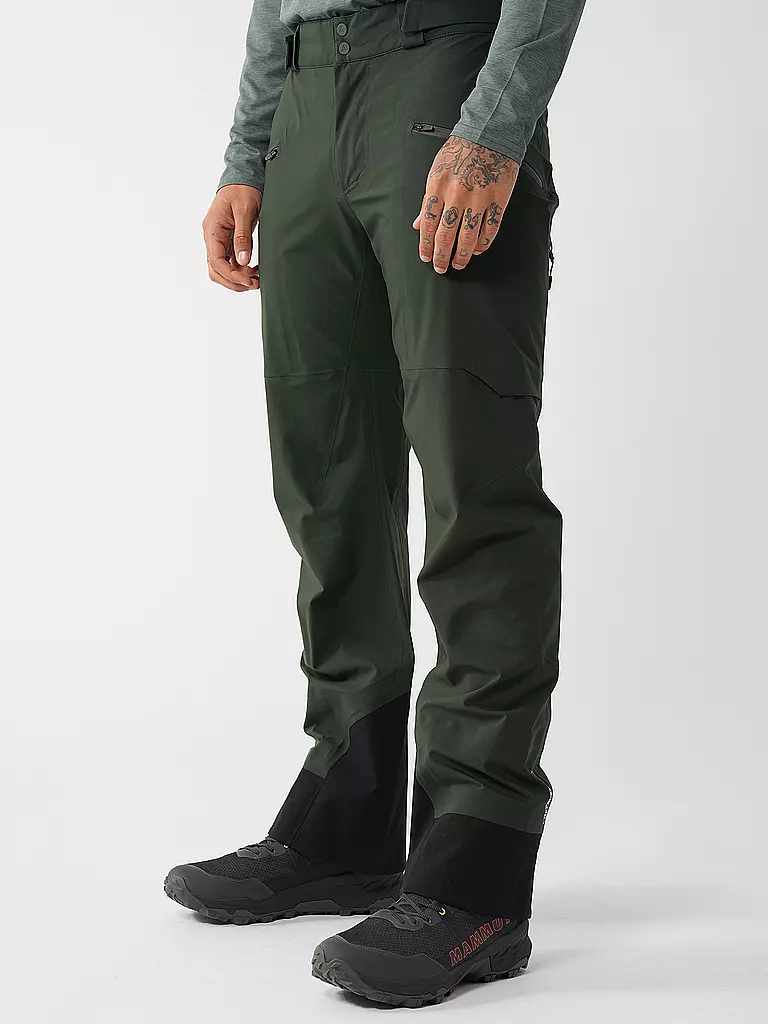 SCHÖFFEL | Herren Tourenhose Pizac Touren 3L | dunkelgrün