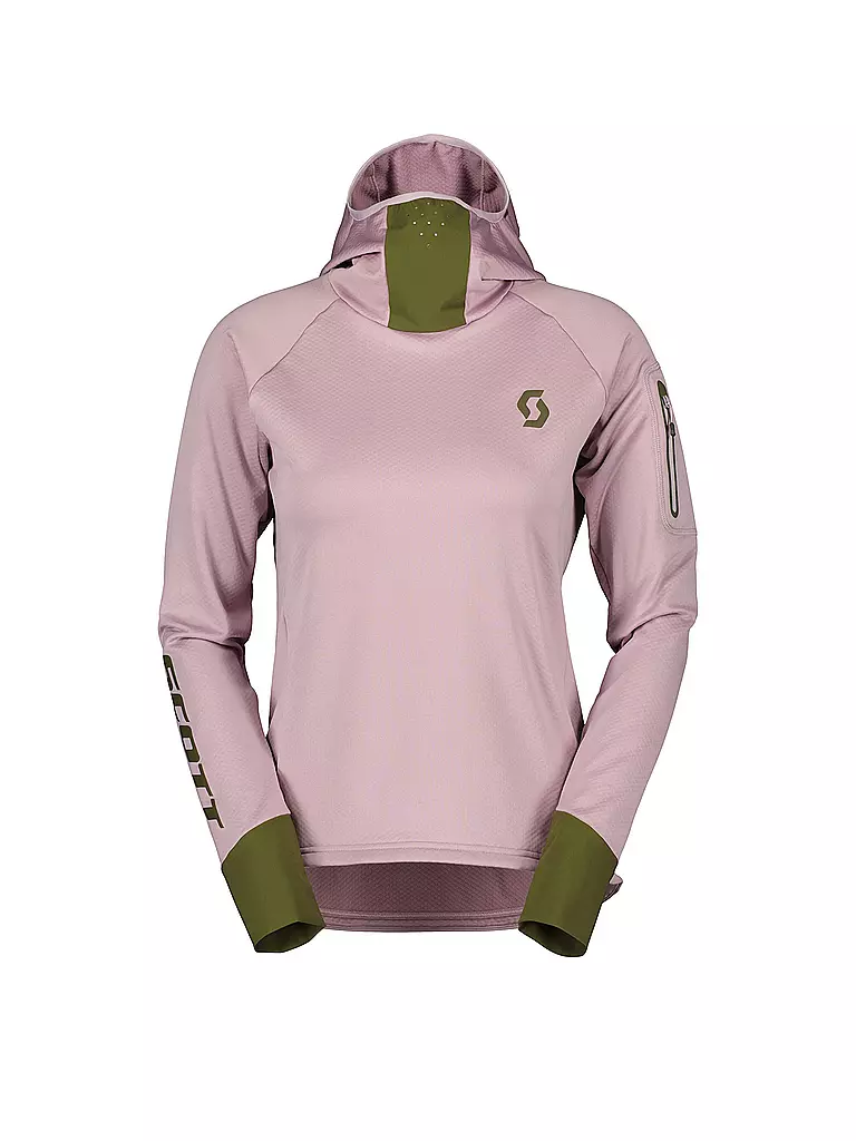 SCOTT | Damen Hoodie Trail Storm | rosa