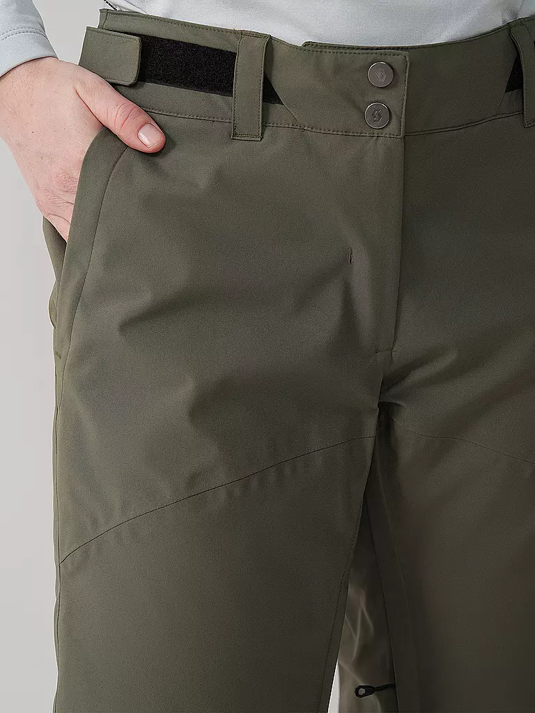 SCOTT | Damen Skihose Ultimate Dryo 10 | hellbraun