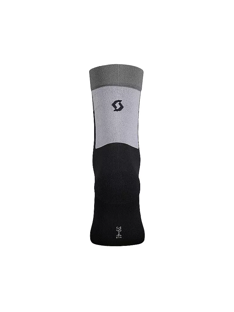 SCOTT | Herren Radsocken Block Stripe Crew | schwarz