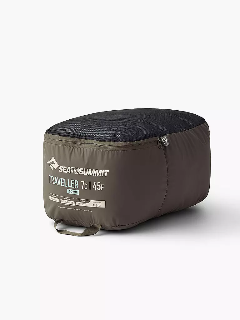 SEA TO SUMMIT | Daunen Schlafsack Traveller 7C Long | hellblau