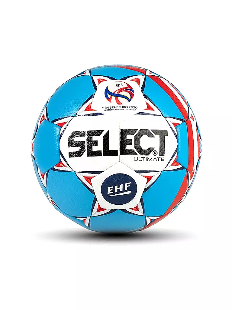 SELECT | Handball ULTIMATE EC 2020 Offizieller Matchball | blau