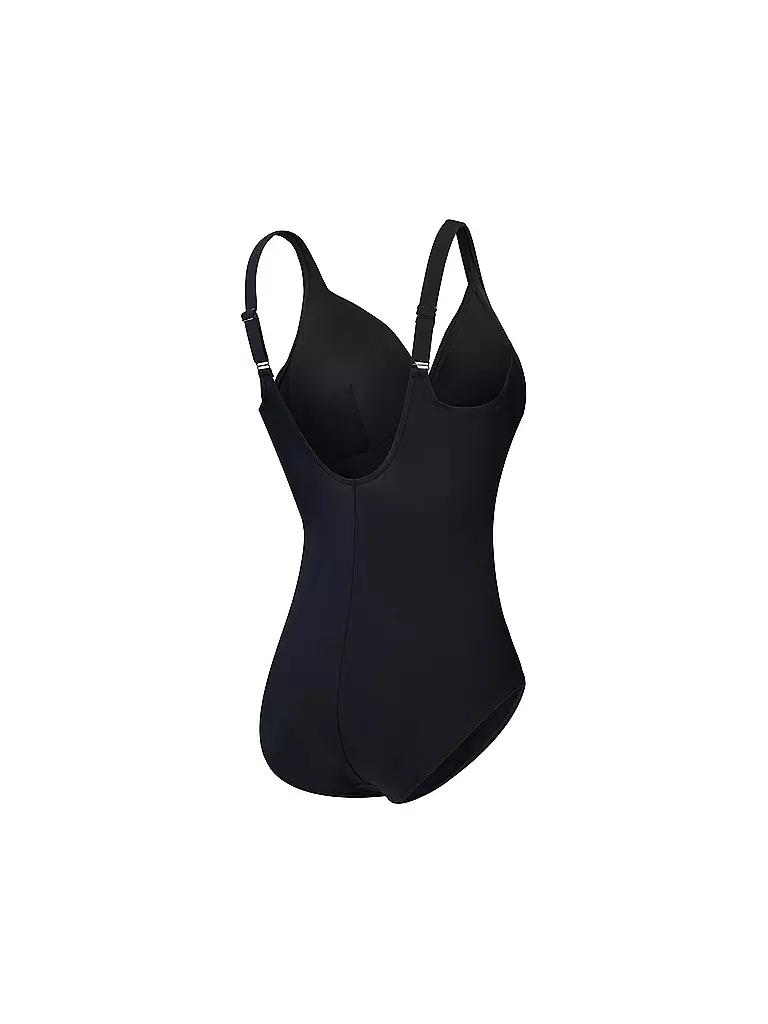 SPEEDO | Damen Badeanzug Shaping Cross Knot | schwarz