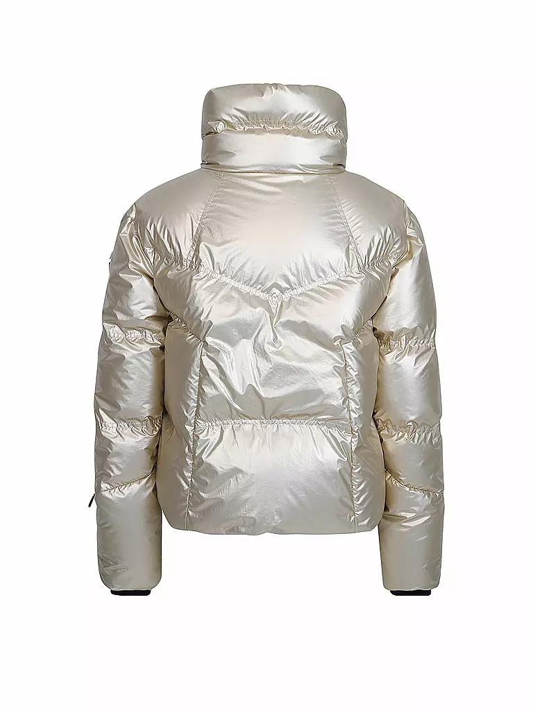 SPORTALM | Damen Ski Daunenjacke mit Kragen | gold