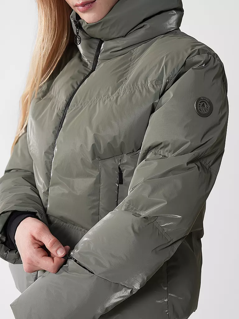 SPORTALM | Damen Ski Daunenjacke Orlando mit Kragen | grau